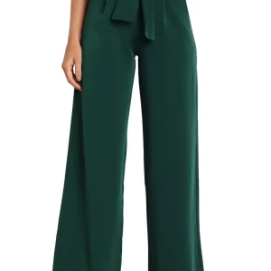 Kieran Tie Waist Wide Leg Pants