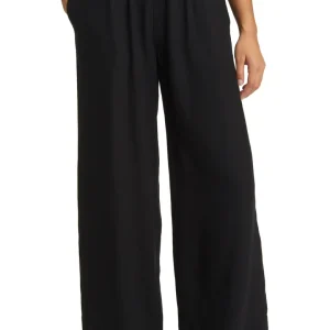 Wide-Leg-Pull-On-Linen-Blend-Pants-Black.webp Wide Leg Pull-On Linen Blend Pants