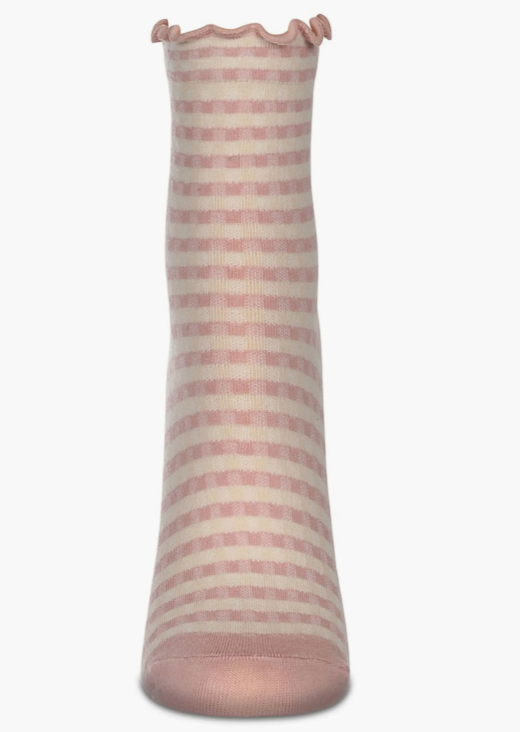 Gingham Ankle Socks - Image 3
